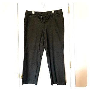 Black slacks